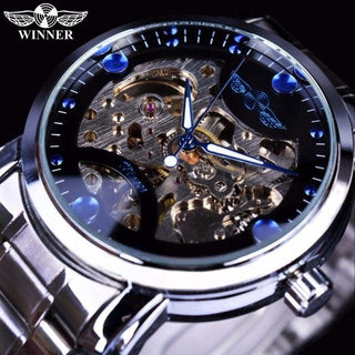 Winner Automatic Luxury Skeletonized Watch - TheMasterWatch.com